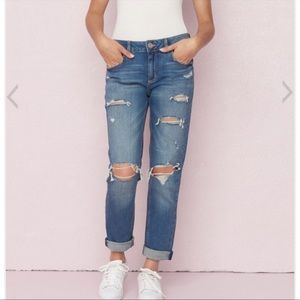 Garage Distressed Girlfriend Jean